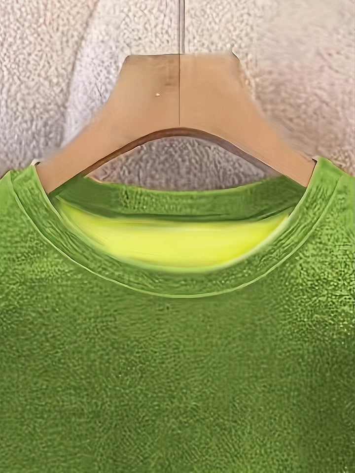 Chic T-Shirt for Women with a French Sparkle Princess Design - Comfortable Round Neck, Flexible Polyester Mix, Washable in Machine - Ideal for Spring, Summer, And Autumn - MHMote