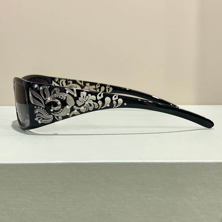 Apaircircle Punk-Inspired Fashion Fashion Glasses with Anti-Glare PC Lens, Durable Metal Hinge & Thick Frame - - MHMote