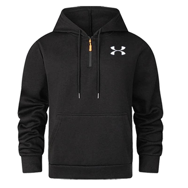 2025 Men's hoodie sweatshirt casual sports pullover Harajuku long-sleeved zipper hoodie pocket loose coat sweatshirt - MHMote