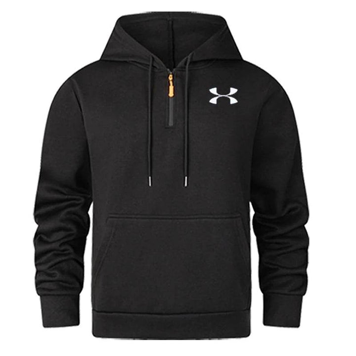 2025 Men's hoodie sweatshirt casual sports pullover Harajuku long-sleeved zipper hoodie pocket loose coat sweatshirt - MHMote