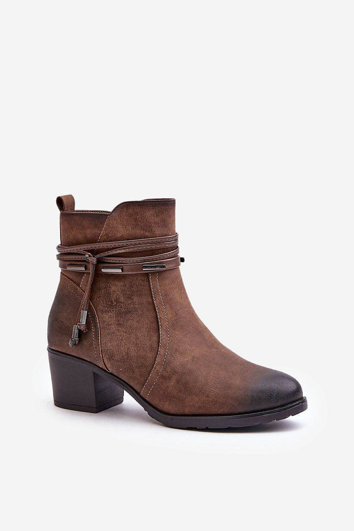 Heel boots model 201224 - MHMote