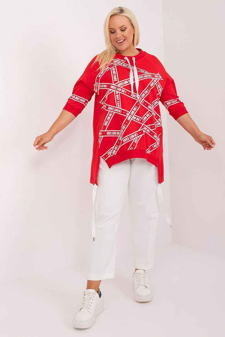 Plus size blouse model 201839 - MHMote