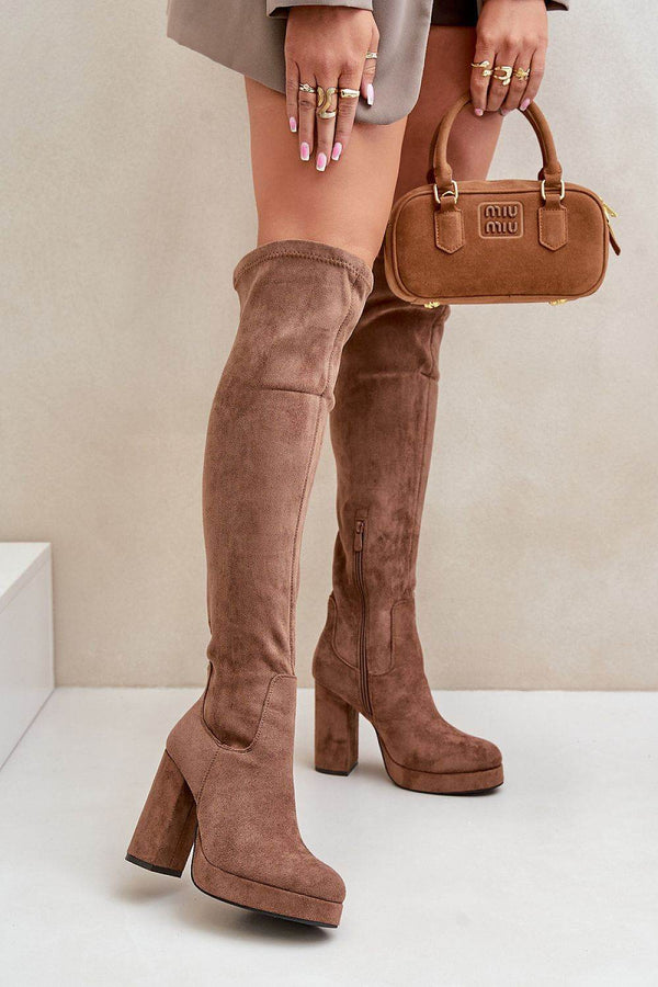 Heel boots model 203507 - MHMote