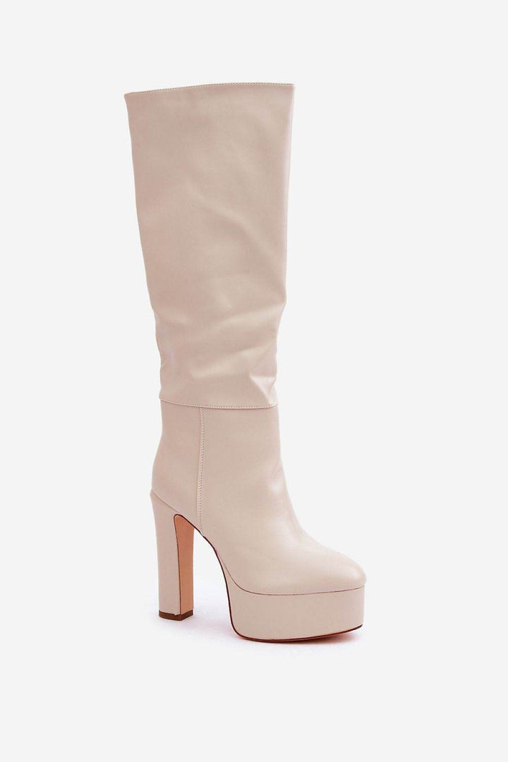 Heel boots model 204661 - MHMote