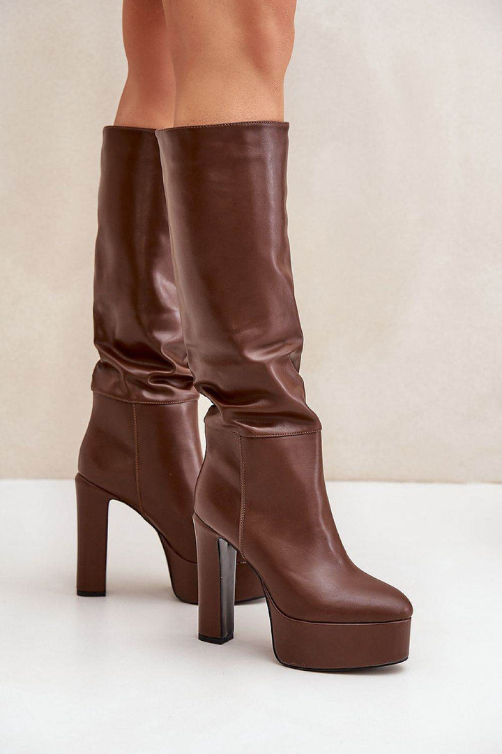 Heel boots model 204661 - MHMote