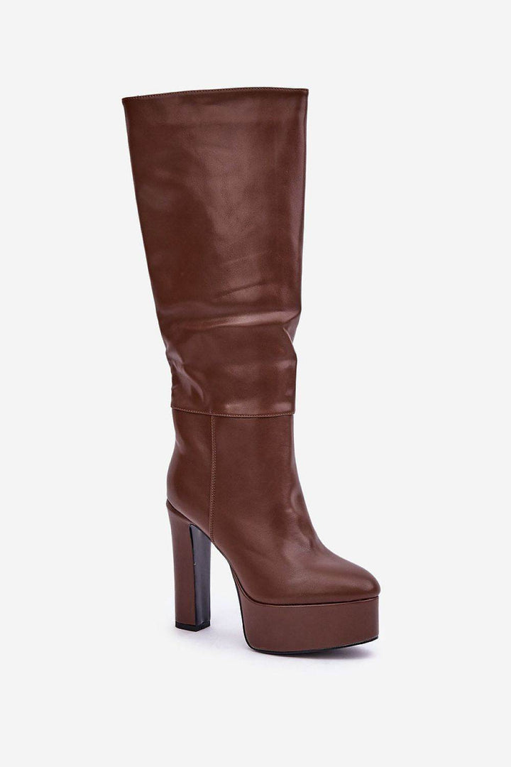 Heel boots model 204661 - MHMote