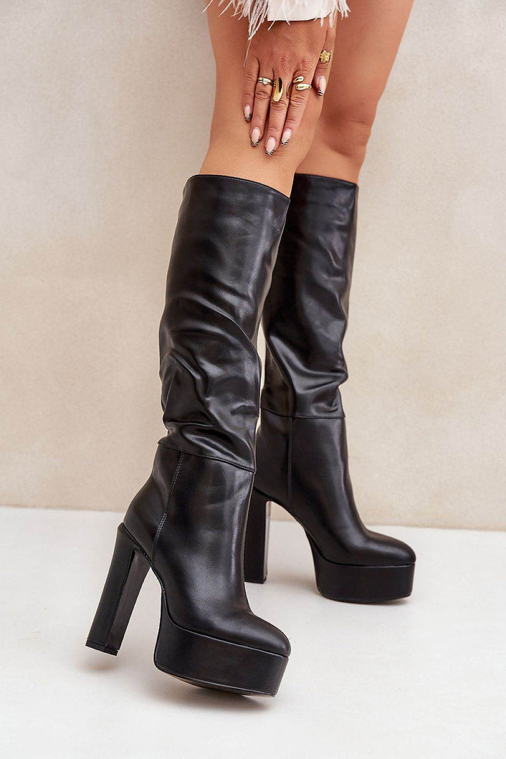 Heel boots model 204661 - MHMote