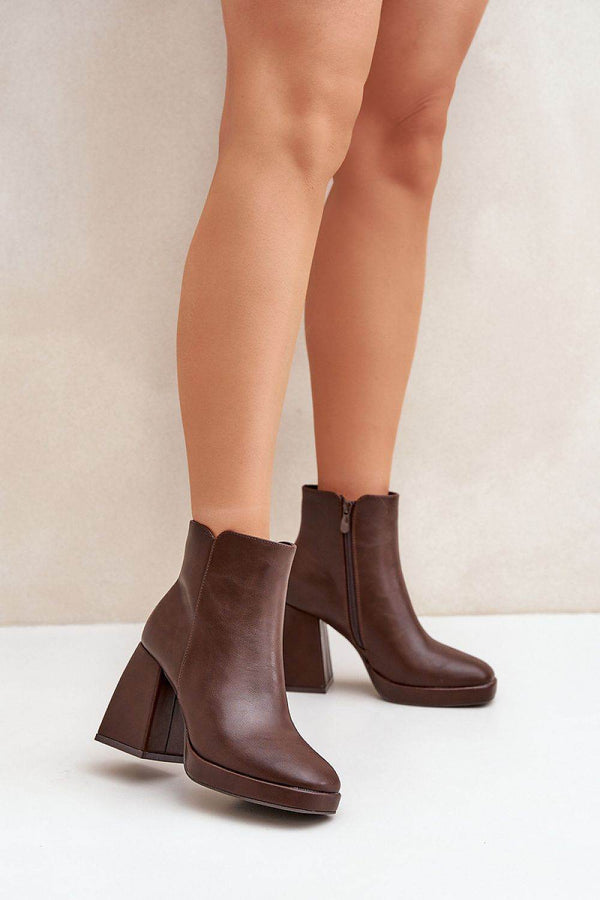 Heel boots model 204675 - MHMote