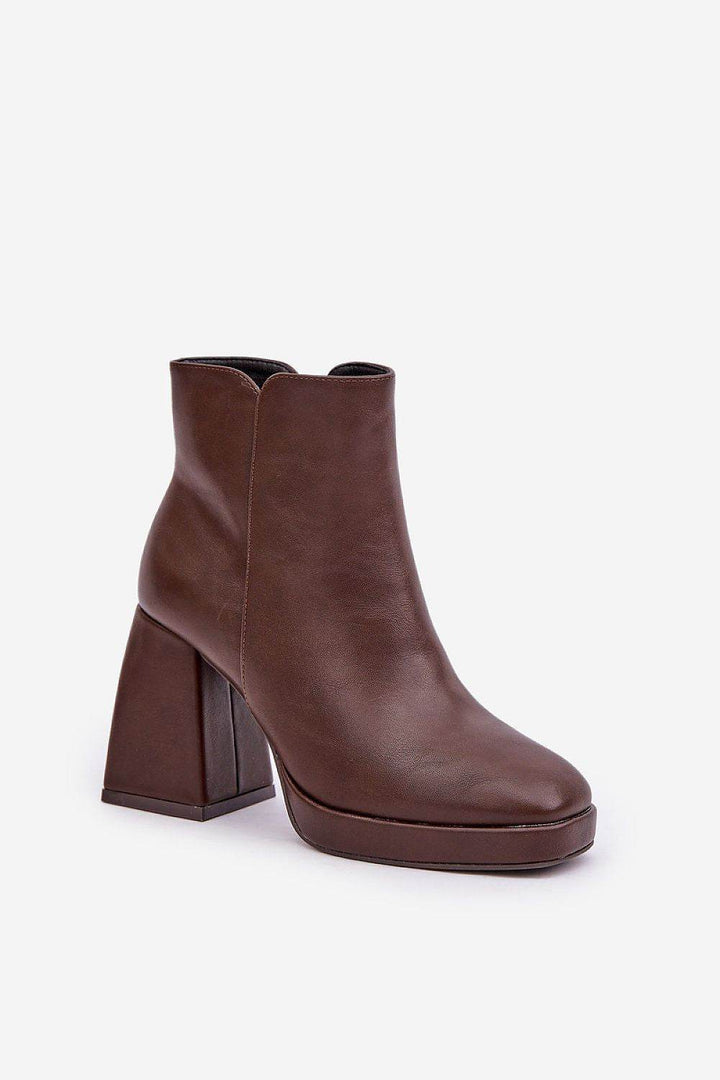 Heel boots model 204675 - MHMote