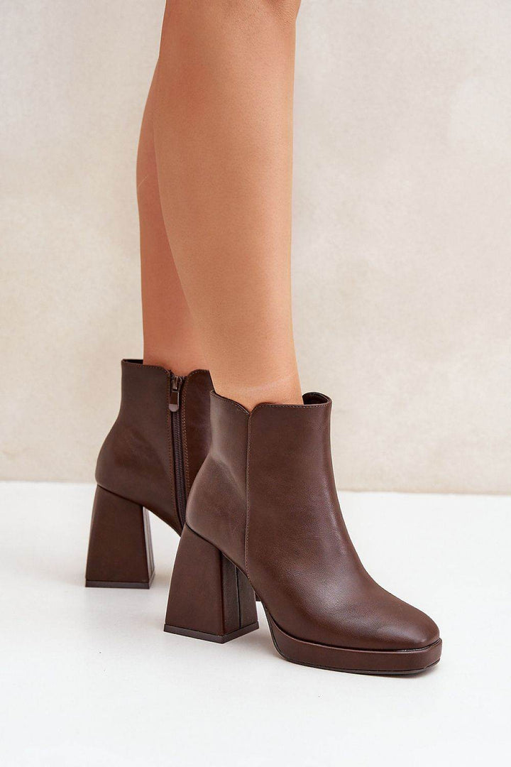 Heel boots model 204675 - MHMote