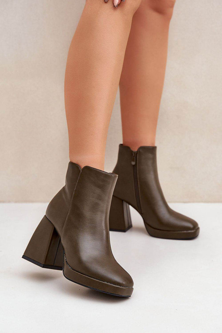 Heel boots model 204675 - MHMote