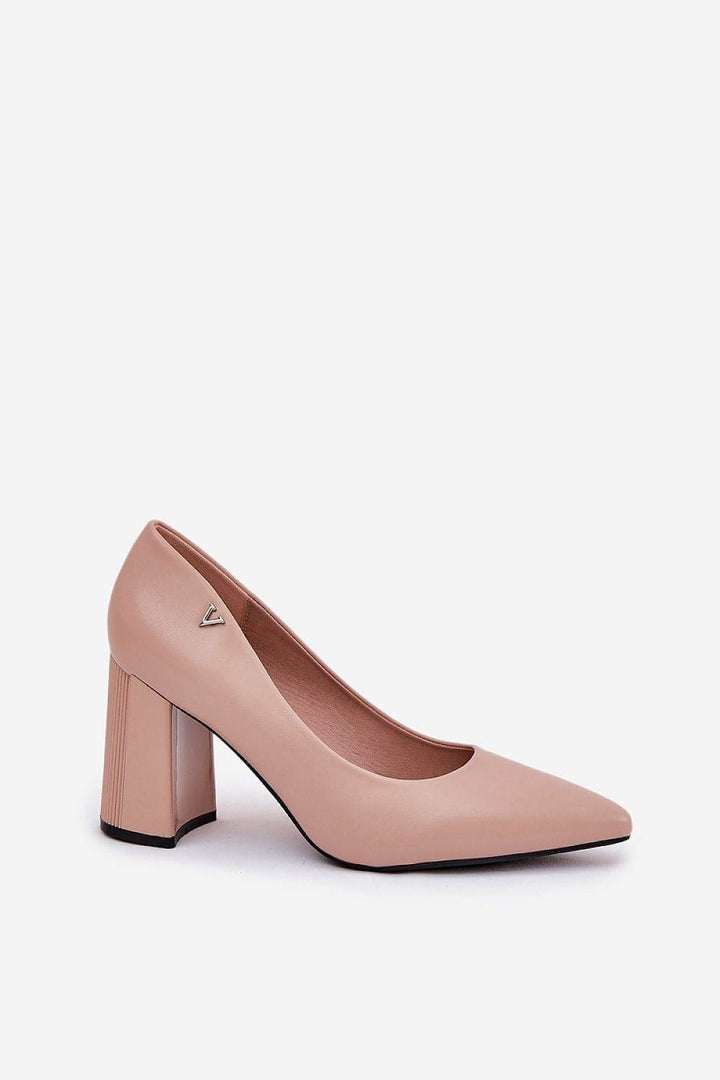 Block heel pumps model 209781 - MHMote