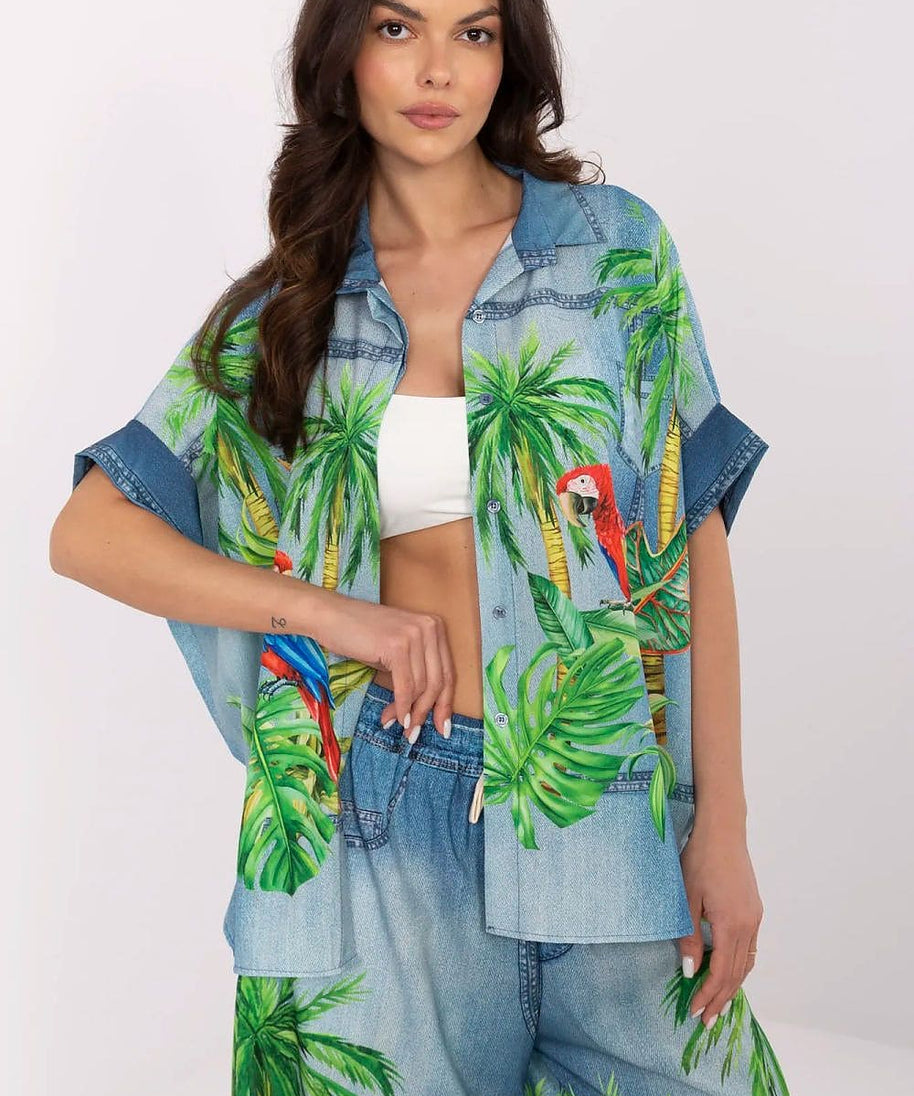  Short sleeve shirt model 210034 Italy Moda 