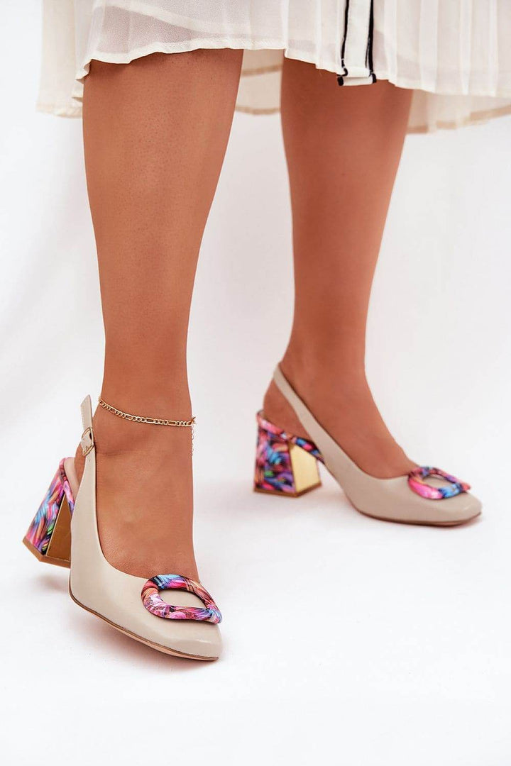 Heel sandals model 210693 - MHMote