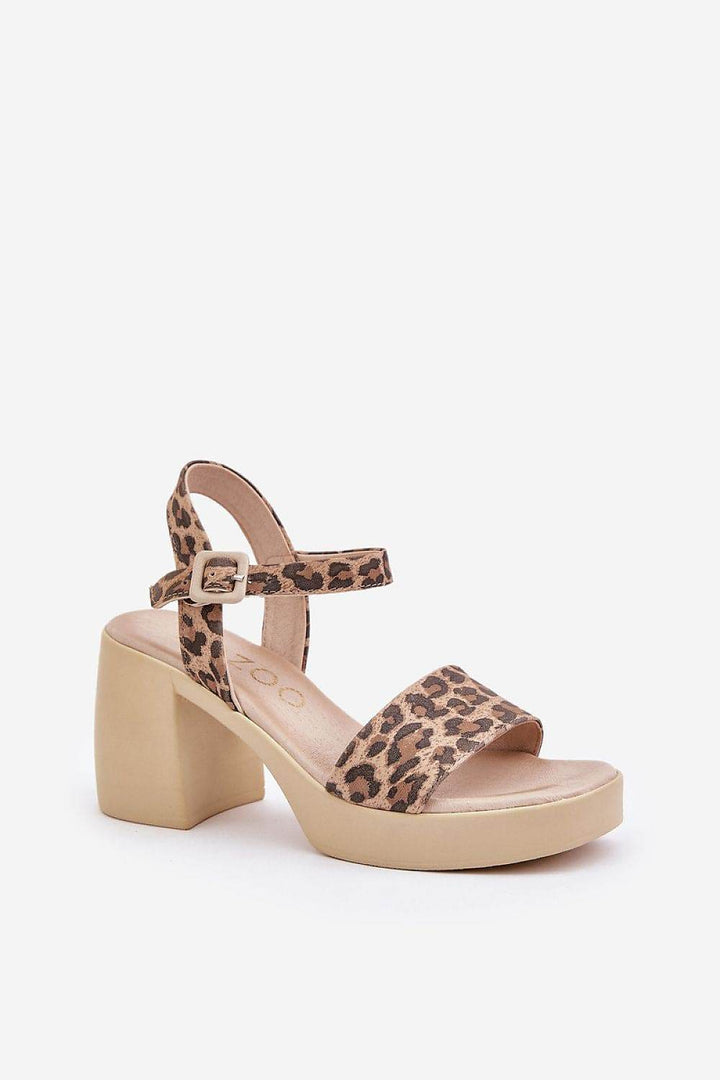 Heel sandals model 210703 - MHMote