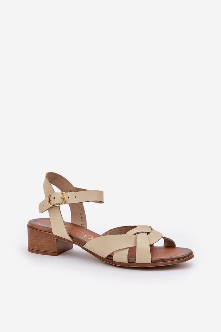 Heel sandals model 210706 - MHMote