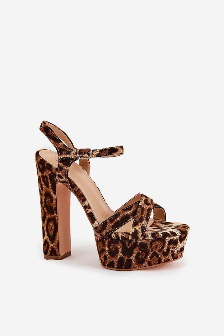 Heel sandals model 210802 - MHMote
