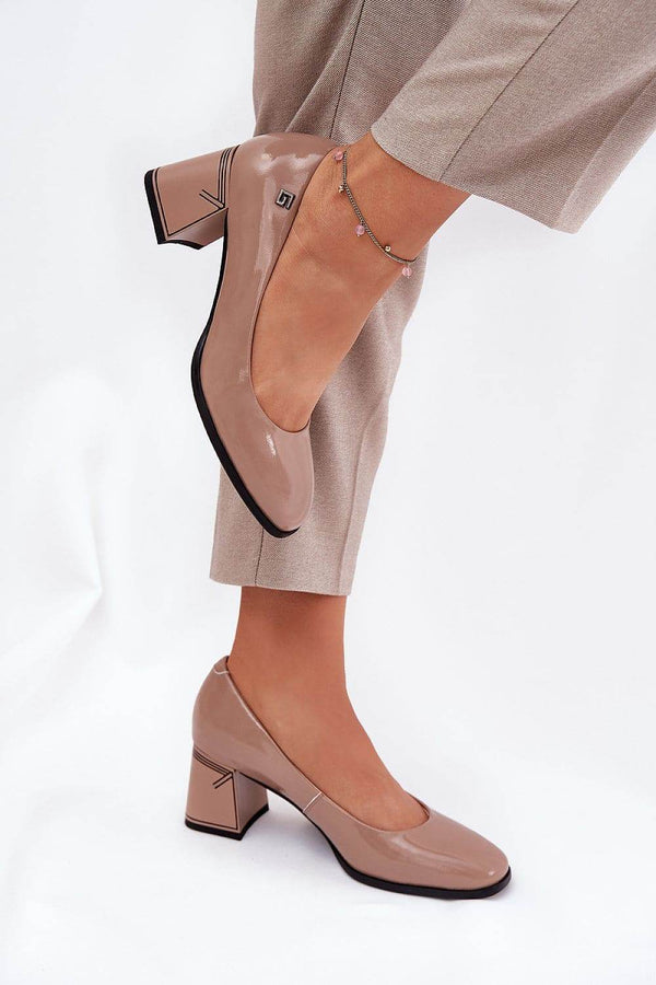 Block heel pumps model 211070 - MHMote