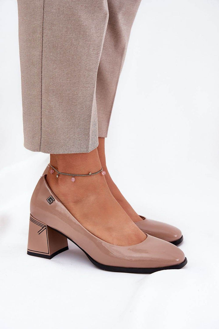 Block heel pumps model 211070 - MHMote