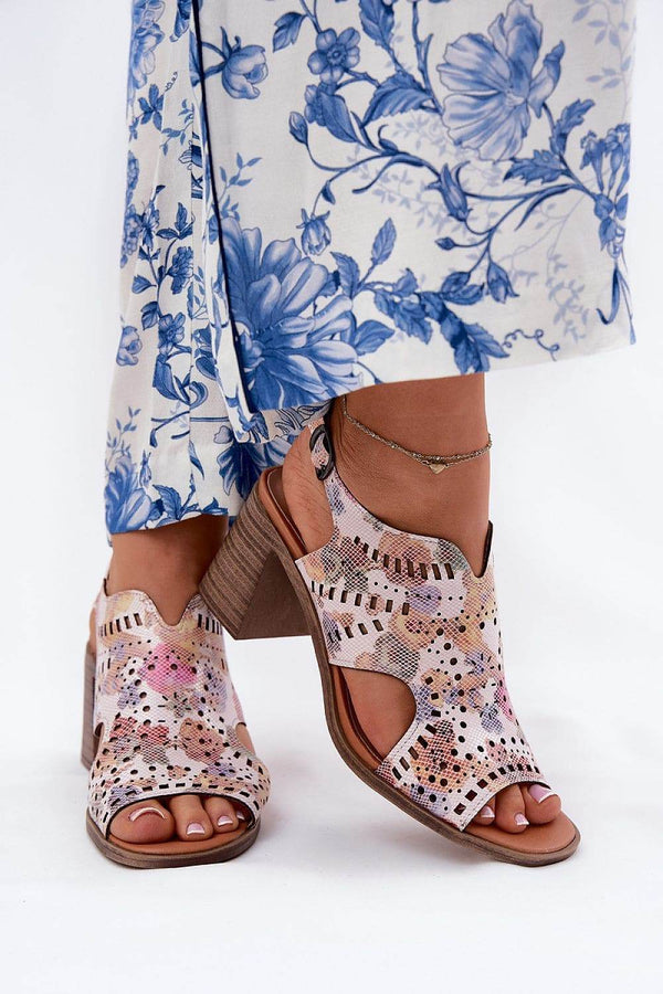 Heel sandals model 211363 - MHMote