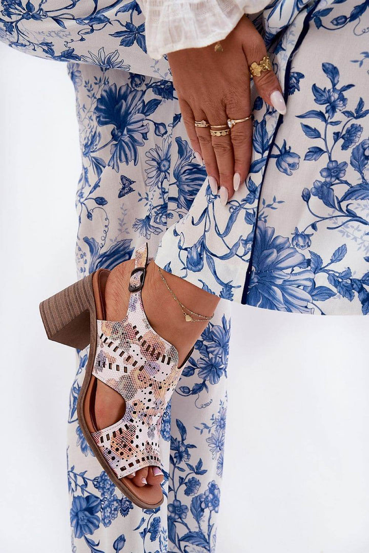 Heel sandals model 211363 - MHMote