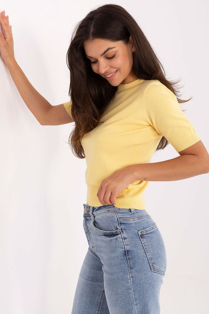  Short sleeve sweater model 217632 Factory Price 